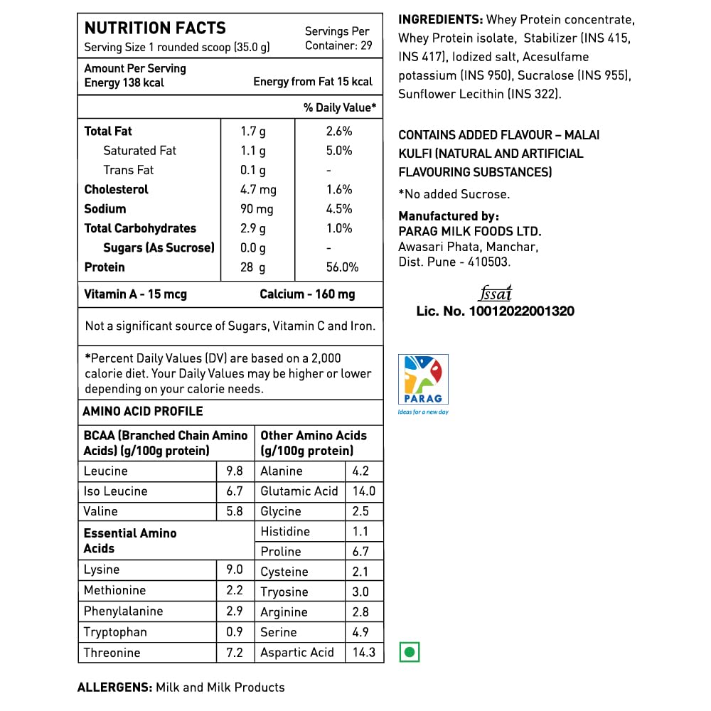 avvatar Whey Protein Powder, 1kg, Belgian Chocolate Flavour, Isolate and Concentrate Blend - close-up detail (27)