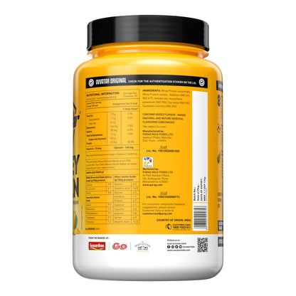 avvatar Whey Protein Powder, 1kg, Belgian Chocolate Flavour, Isolate and Concentrate Blend - ingredients panel (33)