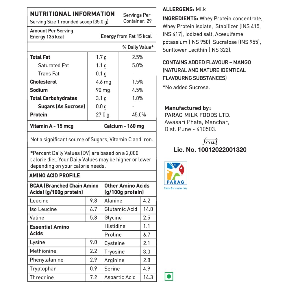 avvatar Whey Protein Powder, 1kg, Belgian Chocolate Flavour, Isolate and Concentrate Blend - close-up detail (34)