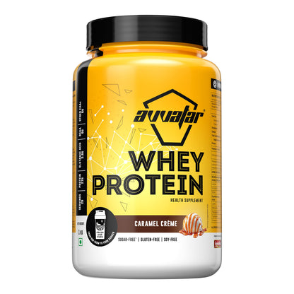 avvatar Whey Protein Powder, Isolate & Concentrate Blend, 27g Protein Per Serving, Adult