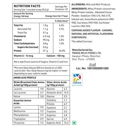 avvatar Whey Protein Powder, Isolate & Concentrate Blend, 27g Protein Per Serving, Adult - close-up detail