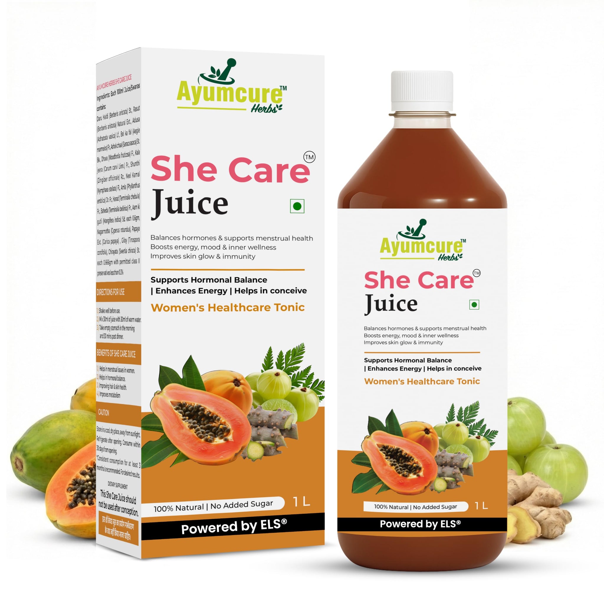 Ayumcure Ayurvedic Herbal Juice with Ashwagandha Shilajit Safed Musli Gokshura, No Added Sugar, Adult Formulation (9)