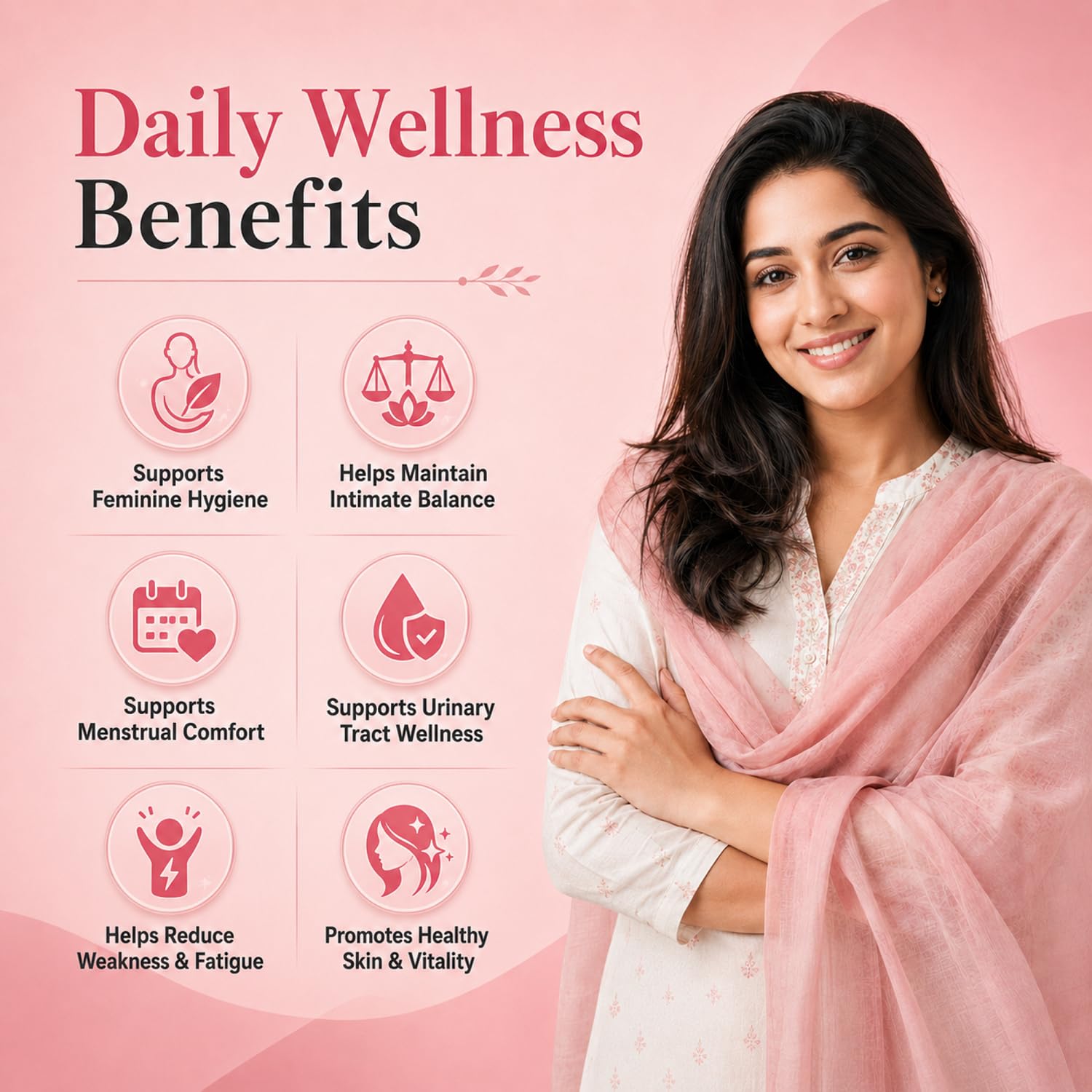 Ayumcure NariAarogyam Ayurvedic Herbal Women's Health Formula, No Added Sugar, No Artificial Colors or Flavors - front view