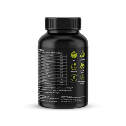 ayuvya i-GAIN+ Ayurvedic Herbal Nutritional Supplement, 90 Tablets, Adult Unisex - in use (9)