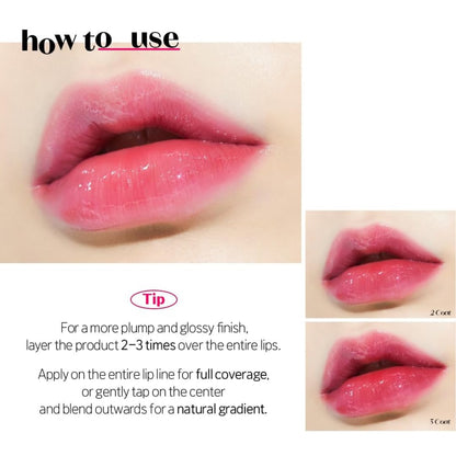 Bajajbeautyshop Kawaii Lip Gloss Combo Set of 4 - pH Color Changing, Heart Candy Toffee Bottle Shapes - 4 Mini Glosses - back