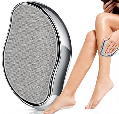 BAMBUA Crystal Hair Remover Stone - Reusable Epilator with Nano Crystal Technology - front view