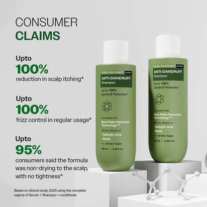 Bare Anatomy Anti-Dandruff Conditioner with Biotin and Rosemary, Hair Conditioner for All Hair Types - label detail (14)