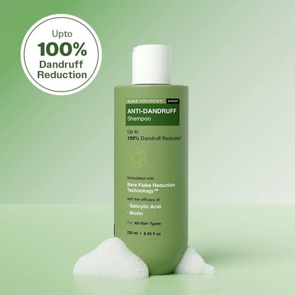 Bare Anatomy Anti-Dandruff Conditioner with Biotin and Rosemary, Hair Conditioner for All Hair Types - front view (20)