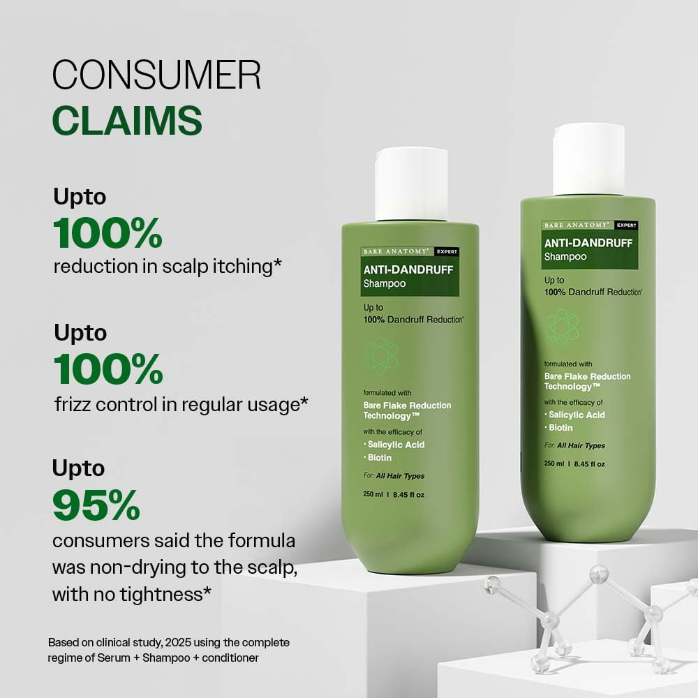Bare Anatomy Anti-Dandruff Conditioner with Biotin and Rosemary, Hair Conditioner for All Hair Types - label detail (23)