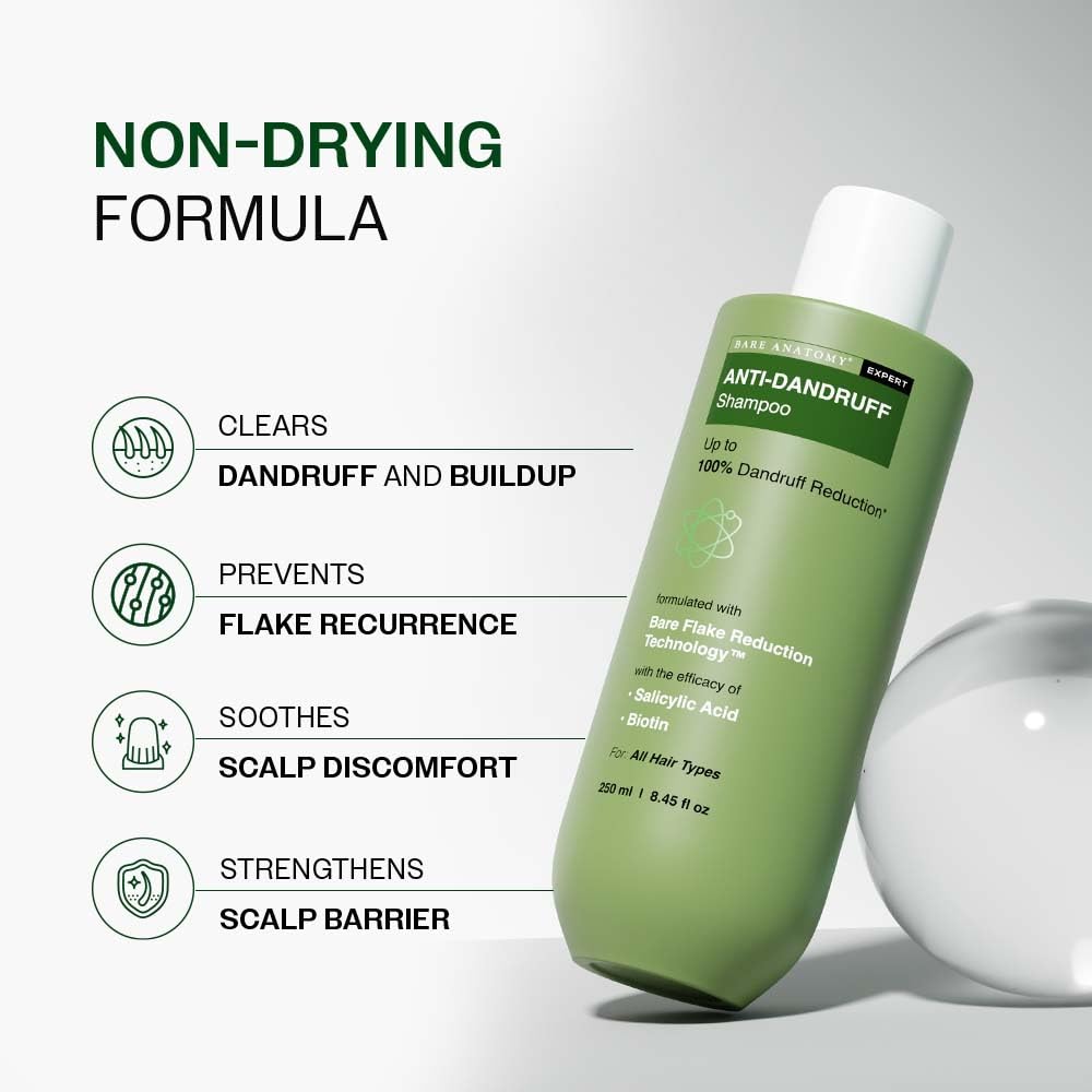 Bare Anatomy Anti-Dandruff Conditioner with Biotin and Rosemary, Hair Conditioner for All Hair Types - size and scale (26)