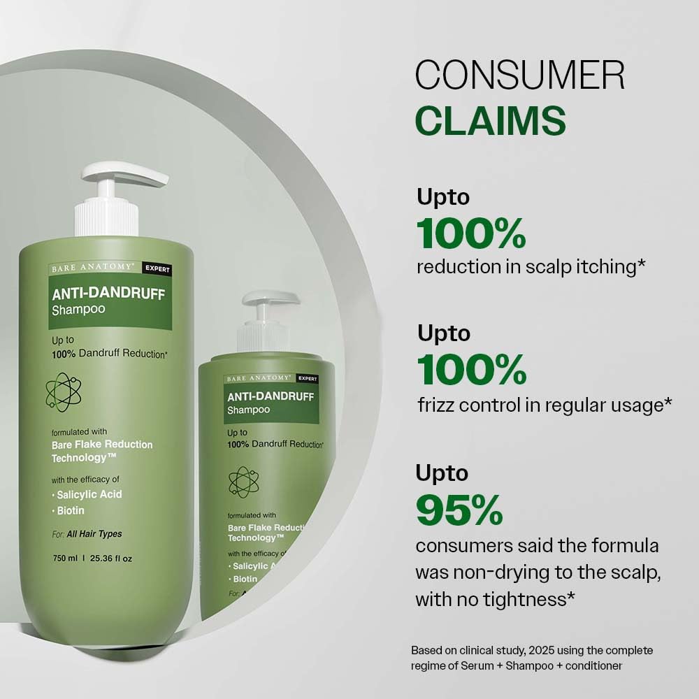 Bare Anatomy Anti-Dandruff Conditioner with Biotin and Rosemary, Hair Conditioner for All Hair Types - label detail (31)