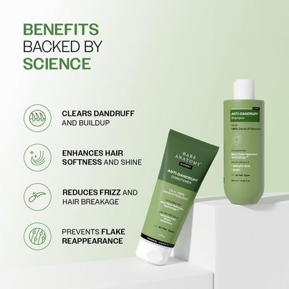Bare Anatomy Anti-Dandruff Conditioner with Biotin and Rosemary, Hair Conditioner for All Hair Types - back view (44)