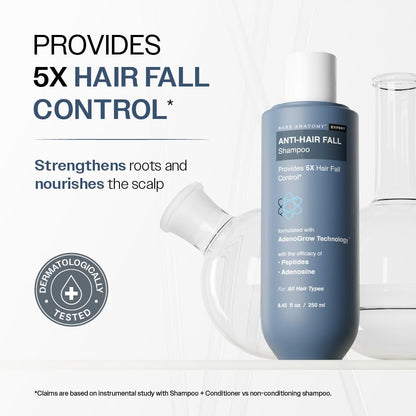 Bare Anatomy Hair Conditioner with Redensyl, Rosemary & Peptides - back view (19)