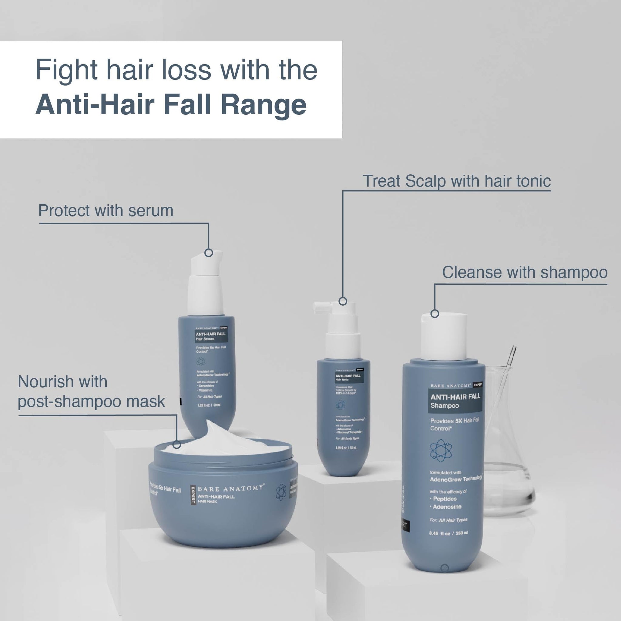 Bare Anatomy Hair Conditioner with Redensyl, Rosemary & Peptides - label detail (29)