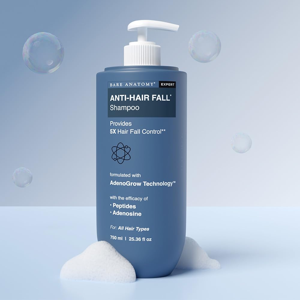 Bare Anatomy Hair Conditioner with Redensyl, Rosemary & Peptides - front view (33)