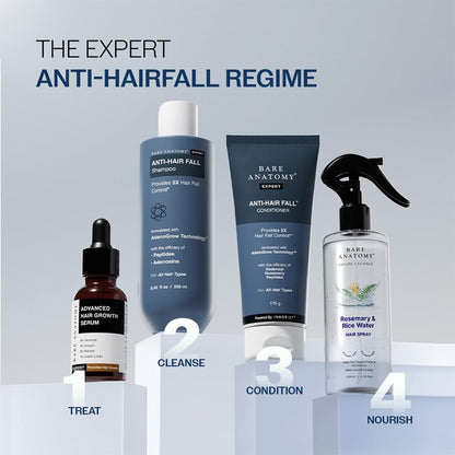 Bare Anatomy Hair Conditioner with Redensyl, Rosemary & Peptides - size and scale (40)