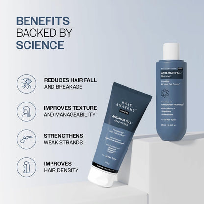 Bare Anatomy Hair Conditioner with Redensyl, Rosemary & Peptides - back view (43)