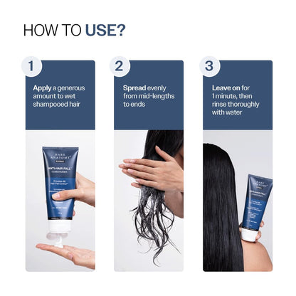Bare Anatomy Hair Conditioner with Redensyl, Rosemary & Peptides - label detail