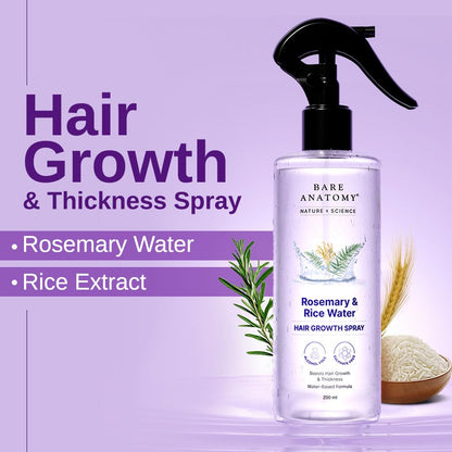 Bare Anatomy Hair Conditioner with Redensyl, Rosemary & Peptides - back view (64)