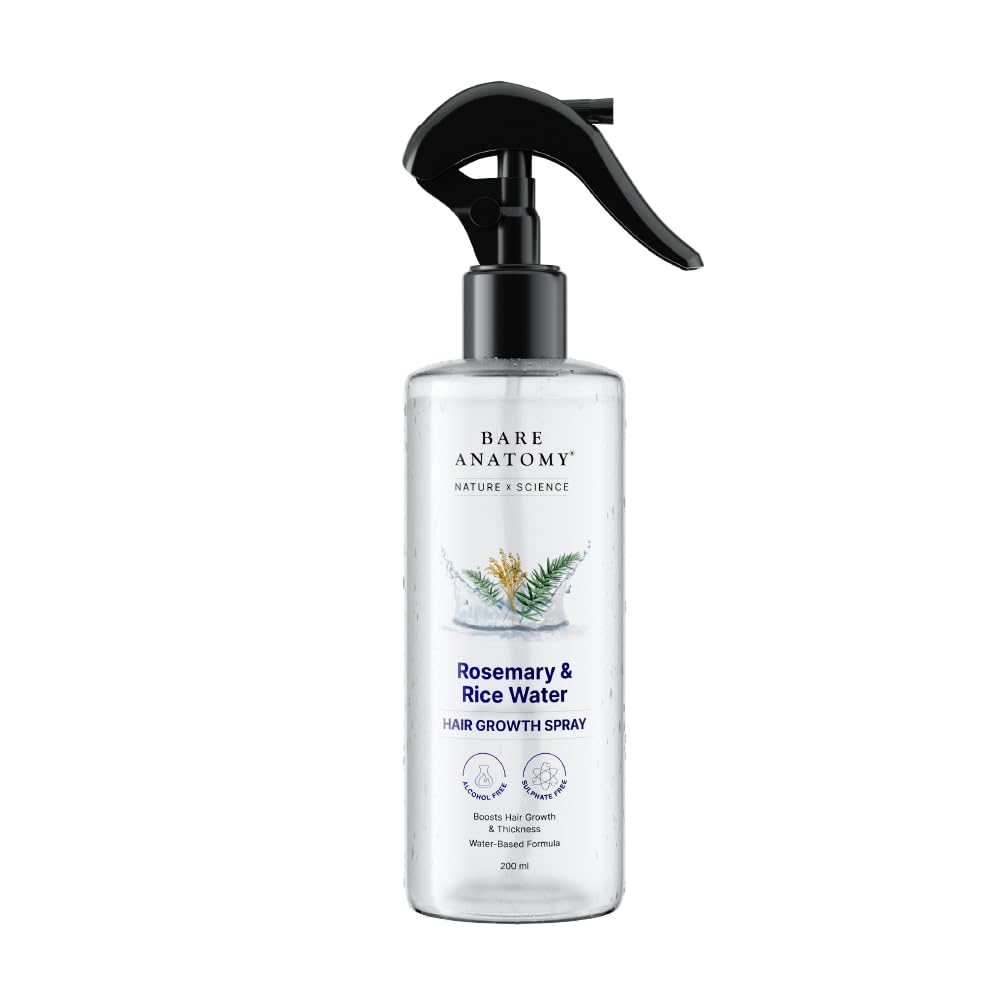 Bare Anatomy Nature x Science Fenugreek and Curry Leaves Hair Spray, 200ml (20)