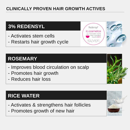 Bare Anatomy Nature x Science Fenugreek and Curry Leaves Hair Spray, 200ml - label detail (41)