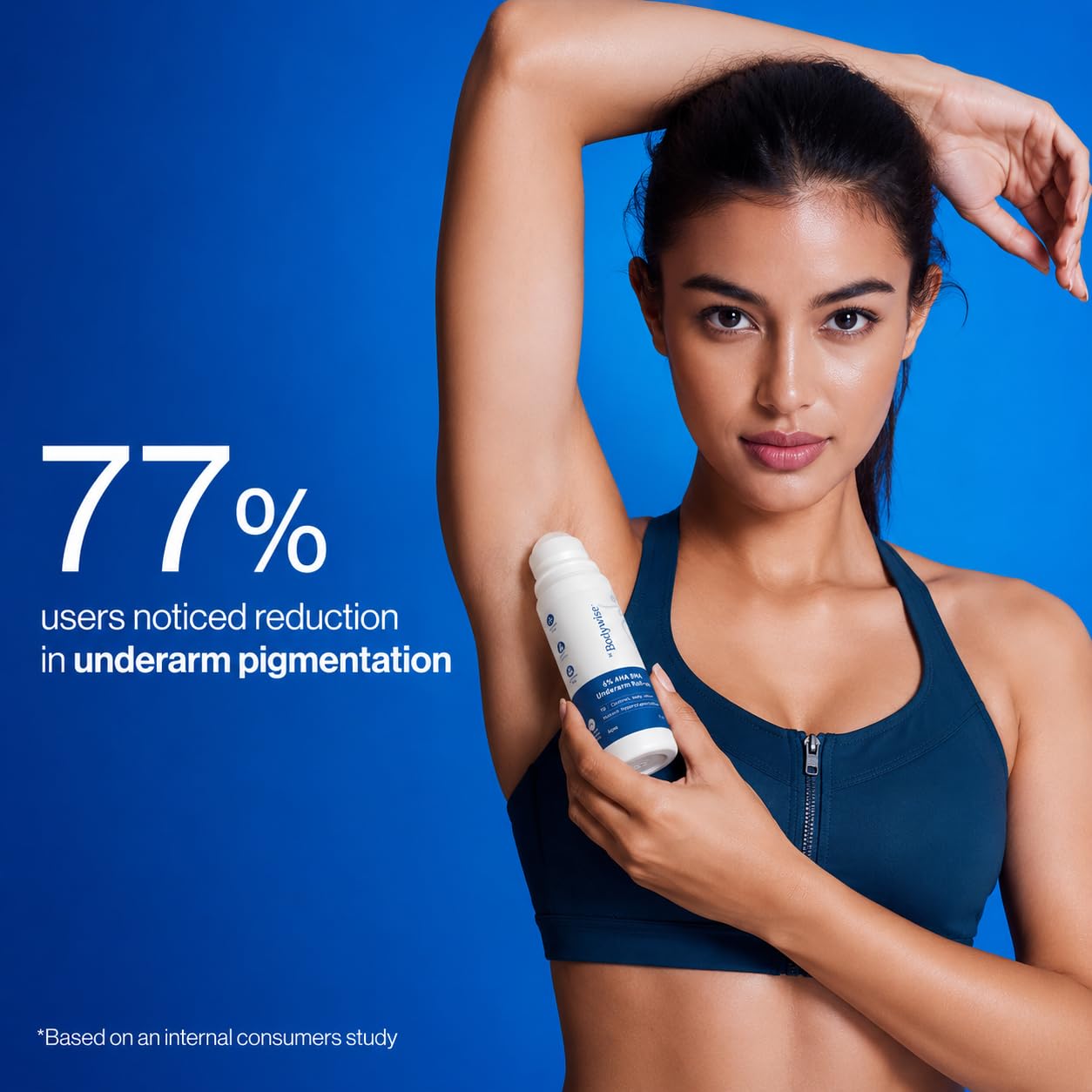Be Bodywise 6% AHA BHA Underarm Roll-On, Exfoliating Deodorant, Alcohol & Aluminum Free - label detail (13)