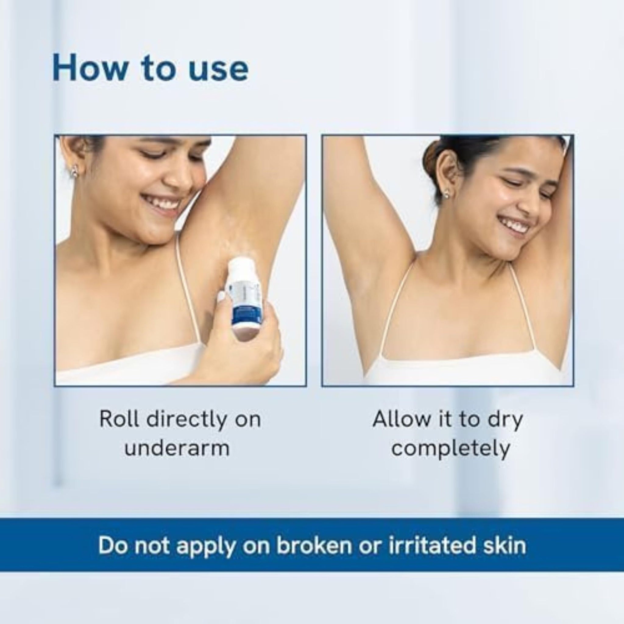Be Bodywise 6% AHA BHA Underarm Roll-On, Exfoliating Deodorant, Alcohol & Aluminum Free - front view (54)