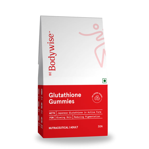 Be Bodywise Glutathione Gummies Dietary Supplement with OPITAC L-Glutathione, Vitamins C E A B-Complex and Lycopene for Adult