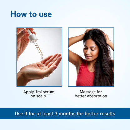 Be Bodywise Hair Serum with Redensyl, Anagain, and Rosemary, Topical Scalp Serum for Adults - label detail (11)