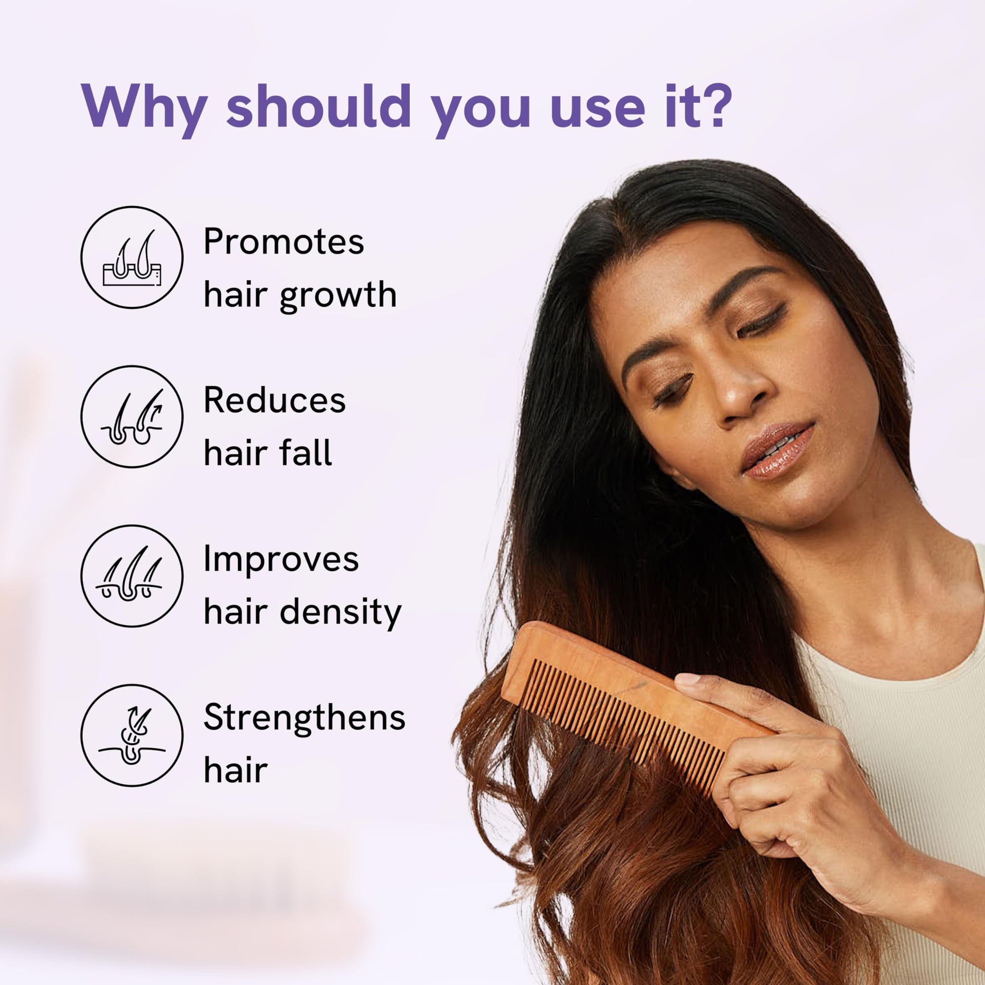 Be Bodywise Hair Serum with Redensyl, Anagain, and Rosemary, Topical Scalp Serum for Adults - front view