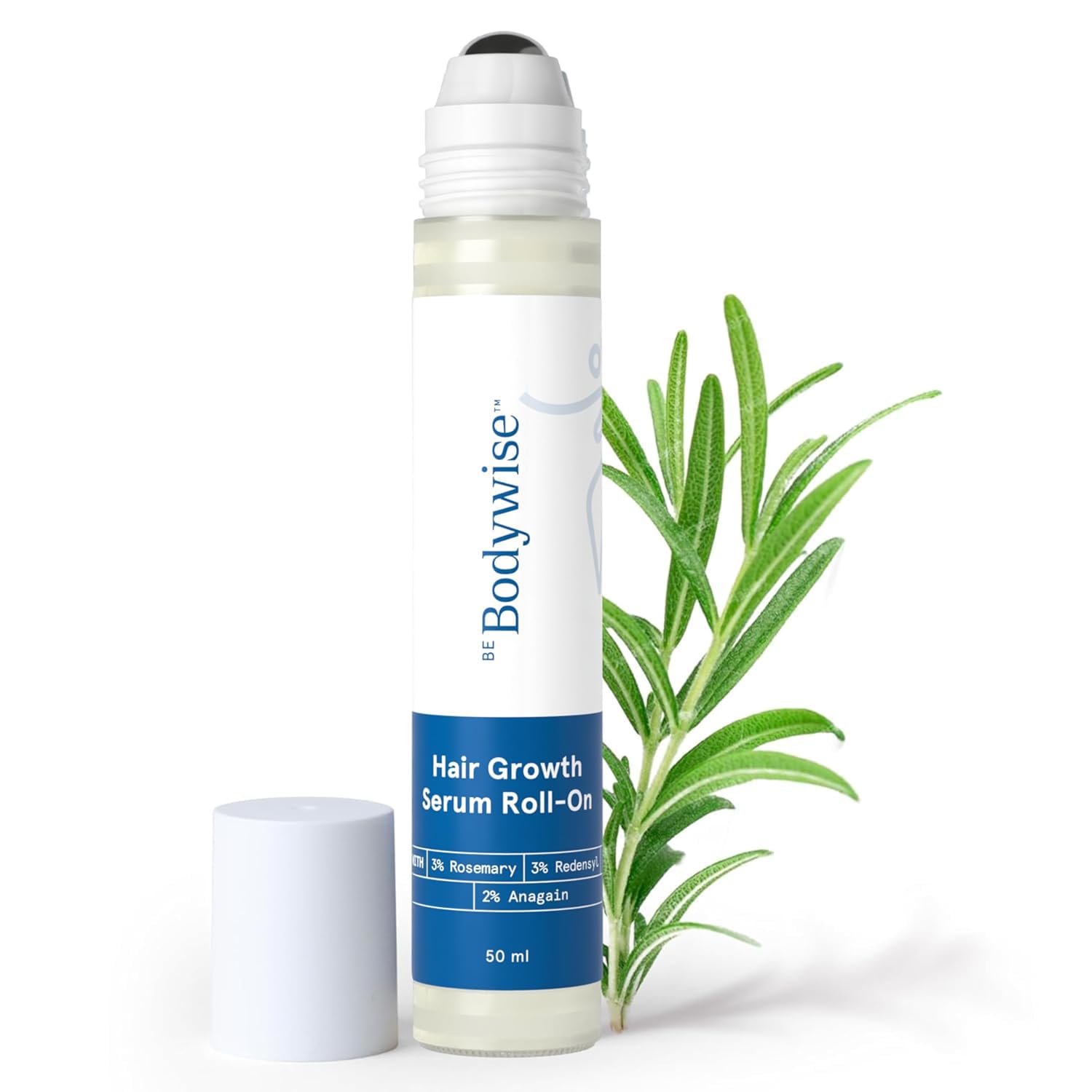 Be Bodywise Hair Serum with Redensyl, Anagain, and Rosemary, Topical Scalp Serum for Adults (32)