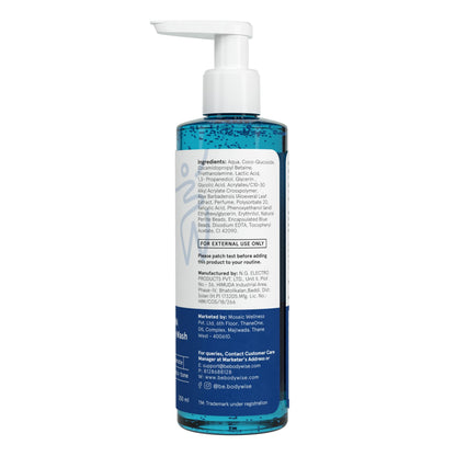 Be Bodywise Niacinamide Body Wash Gel with Aloe Vera, Vitamin B3 & E for Adults - front view (15)