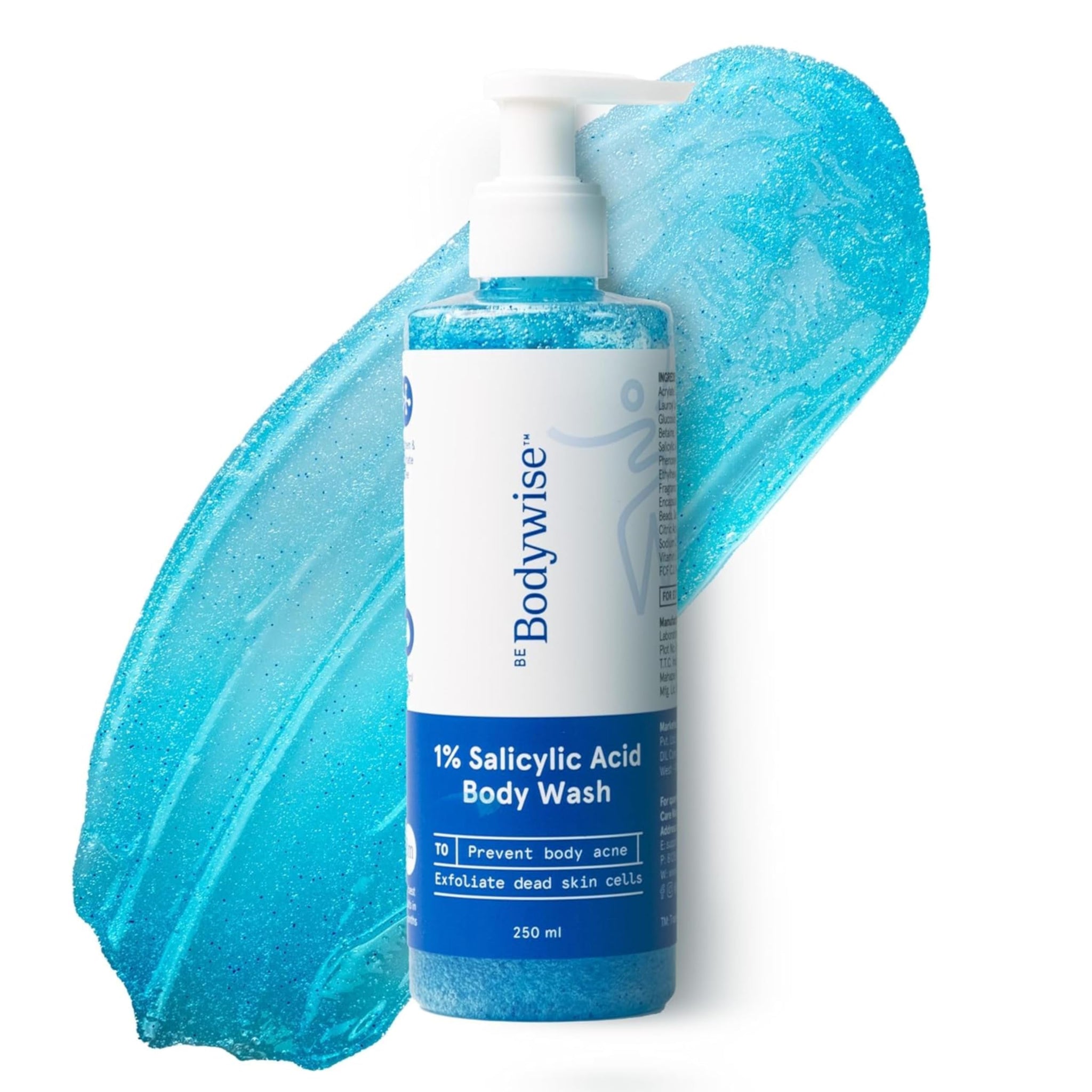 Be Bodywise Salicylic Acid Exfoliating Body Wash Gel for All Skin Types