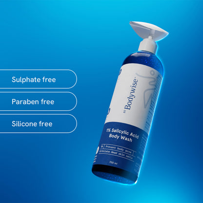 Be Bodywise Salicylic Acid Exfoliating Body Wash Gel for All Skin Types - close-up detail (15)