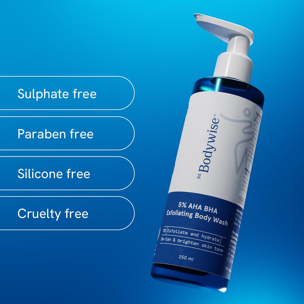 Be Bodywise Salicylic Acid Exfoliating Body Wash Gel for All Skin Types - in use (25)