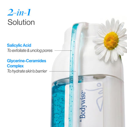 Be Bodywise Salicylic Acid Exfoliating Body Wash Gel for All Skin Types - in use (40)