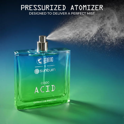 BEARDO ACID X Sunburn Festival Perfume Extrait de Parfum for Men Citrus Aromatic - packaging (12)