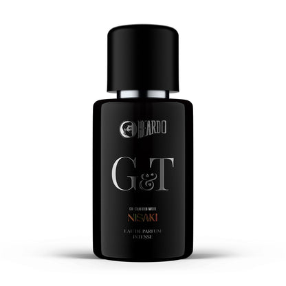 BEARDO G&T Men's Eau de Parfum, Citrus Spicy Woody Fragrance, Pressurized Atomizer