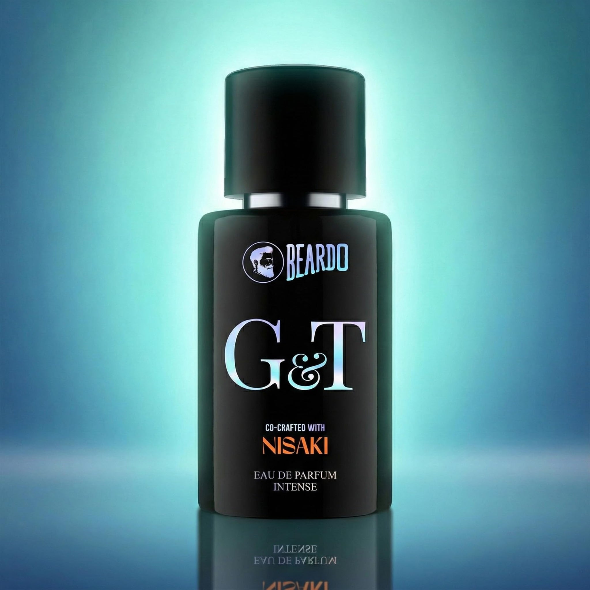BEARDO G&T Men's Eau de Parfum, Citrus Spicy Woody Fragrance, Pressurized Atomizer - close-up detail