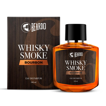 Beardo Whisky Smoke Bourbon Perfume, Eau de Parfum for Men, Oriental Woody Leathery - close-up detail (32)