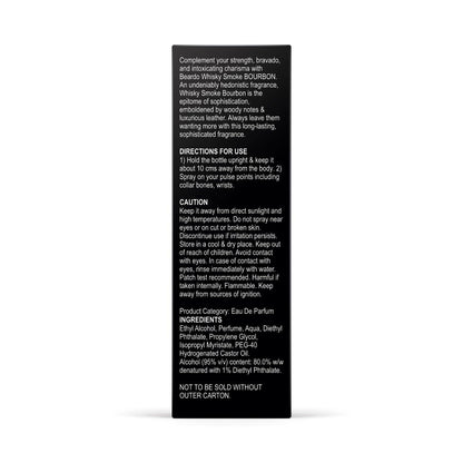 Beardo Whisky Smoke Bourbon Perfume, Eau de Parfum for Men, Oriental Woody Leathery - size and scale (34)