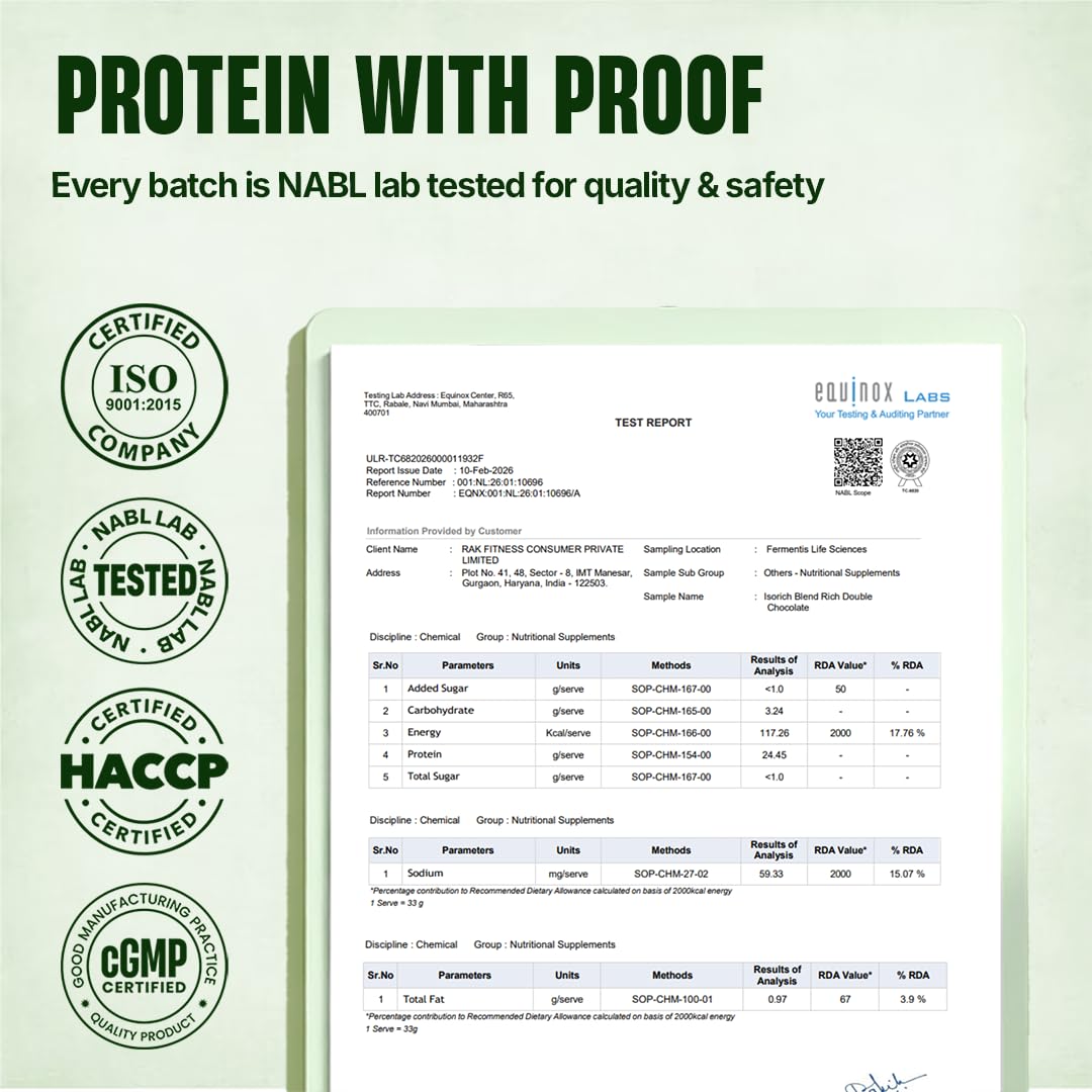 BEASTLIFE Isorich Whey Protein Isolate Powder, 924g, Adult Whey Protein Supplement - ingredients panel (15)