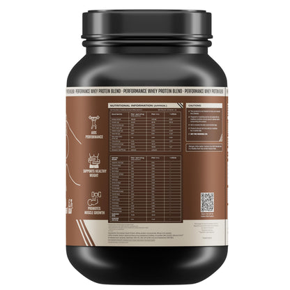 BEASTLIFE Performance Yeast Whey Protein Blend, 34g Protein, 5.7g BCAA, 1Kg, Adult Formula - close-up detail (16)