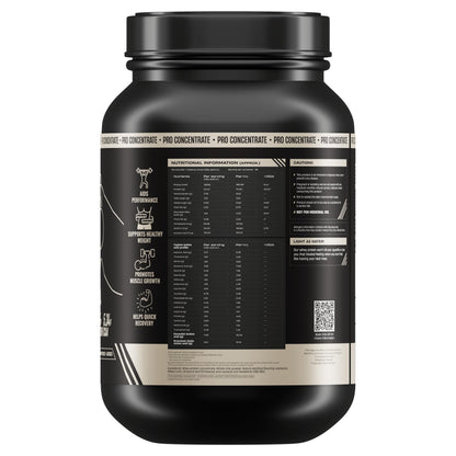 BEASTLIFE Pro 100% Whey Protein Powder, 924g 28 Servings, 24g Protein 5.3g BCAA, with Digestive Enzymes - in use (26)