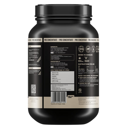 BEASTLIFE Pro 100% Whey Protein Powder, 924g 28 Servings, 24g Protein 5.3g BCAA, with Digestive Enzymes - in use (34)