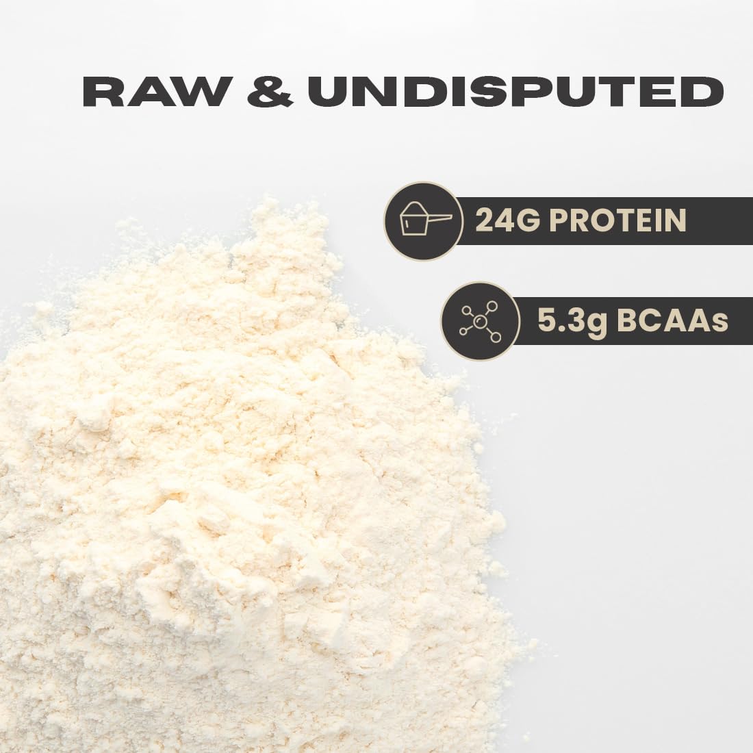 BEASTLIFE Pro 100% Whey Protein Powder, 924g 28 Servings, 24g Protein 5.3g BCAA, with Digestive Enzymes - ingredients panel (