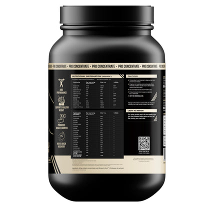 BEASTLIFE Pro 100% Whey Protein Powder, 924g 28 Servings, 24g Protein 5.3g BCAA, with Digestive Enzymes - in use (43)