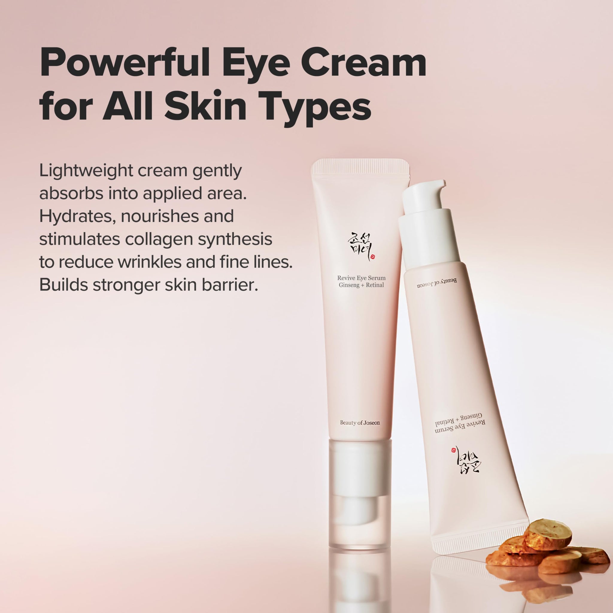 Beauty of Joseon Revive Eye Serum with Ginseng & Retinal, 30ml, Korean Eye Serum - back view