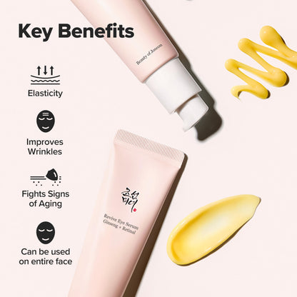 Beauty of Joseon Revive Eye Serum with Ginseng & Retinal, 30ml, Korean Eye Serum - packaging