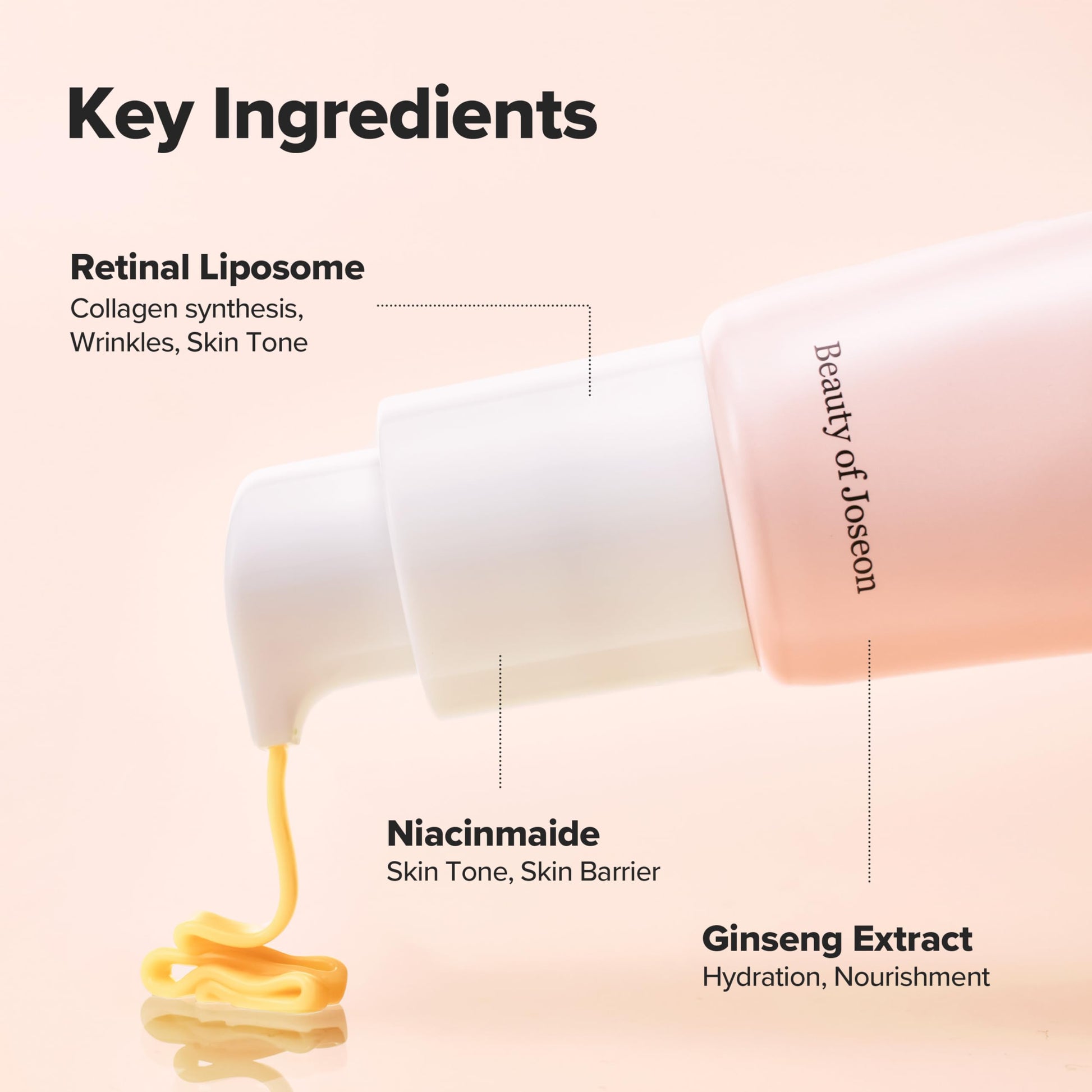 Beauty of Joseon Revive Eye Serum with Ginseng & Retinal, 30ml, Korean Eye Serum - label detail